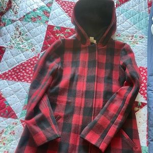 Levi’s Wool Buffalo Plaid Coat